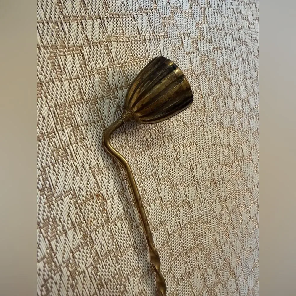 Elegant Gold Candle Snuffer
